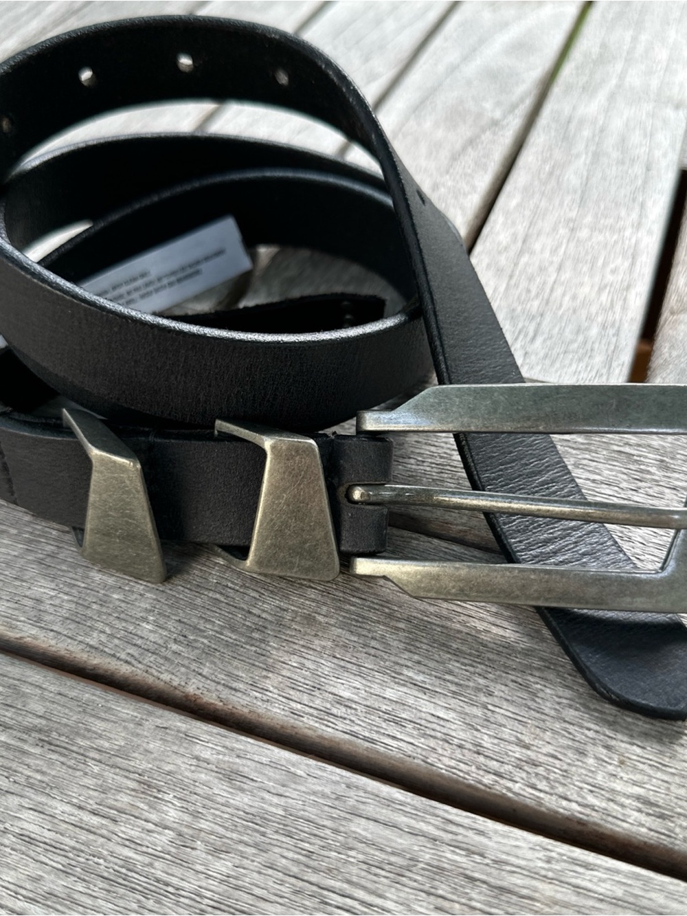 Free People x We The Free Parker Women’s Leather Belt Black Size Small/Medium